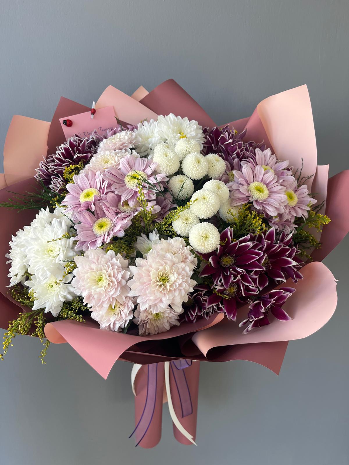 Mix Large Krizantem Bouquet 