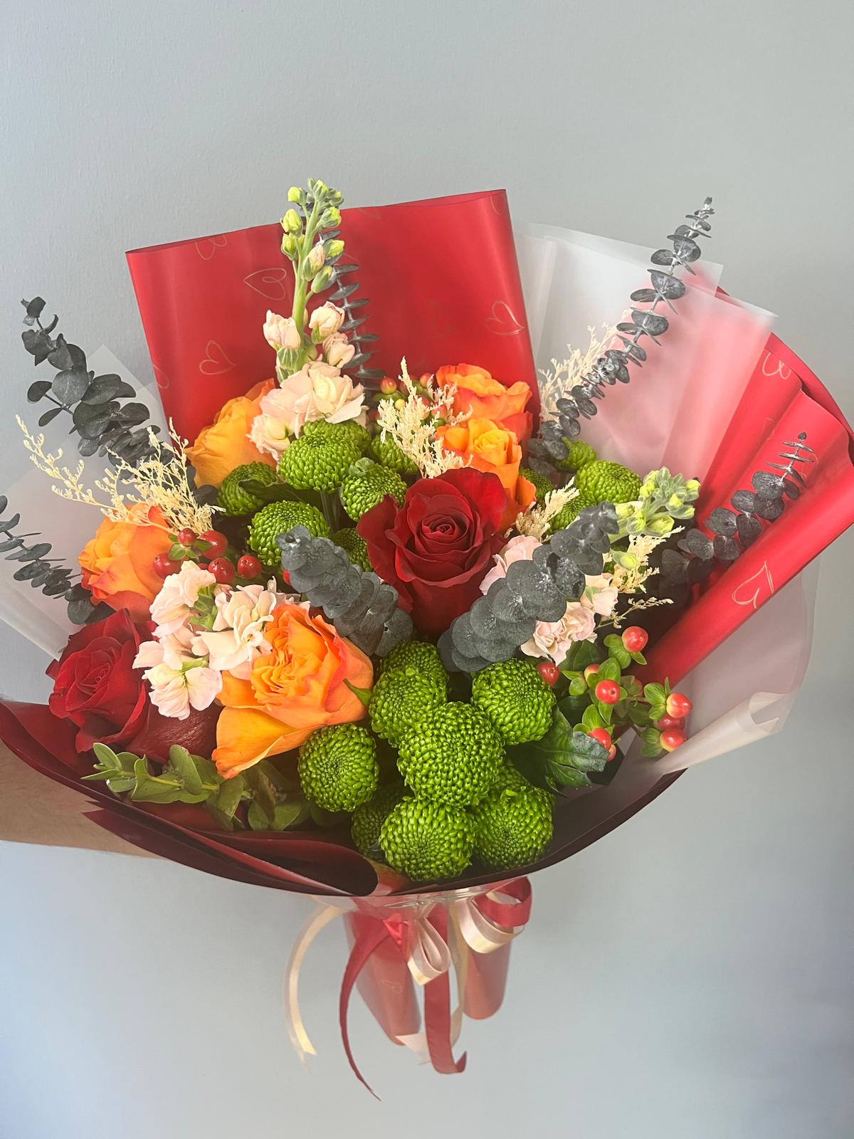 Aşkın Ateşi Buketi 