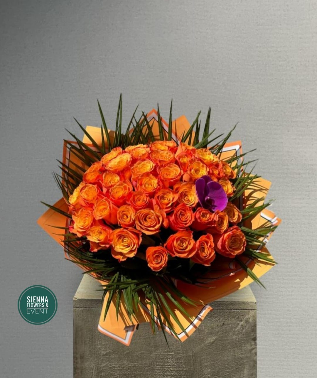 Sensational Orange Buketi